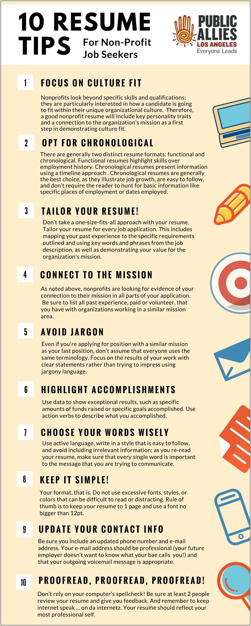 10 Words To Avoid In A Resume