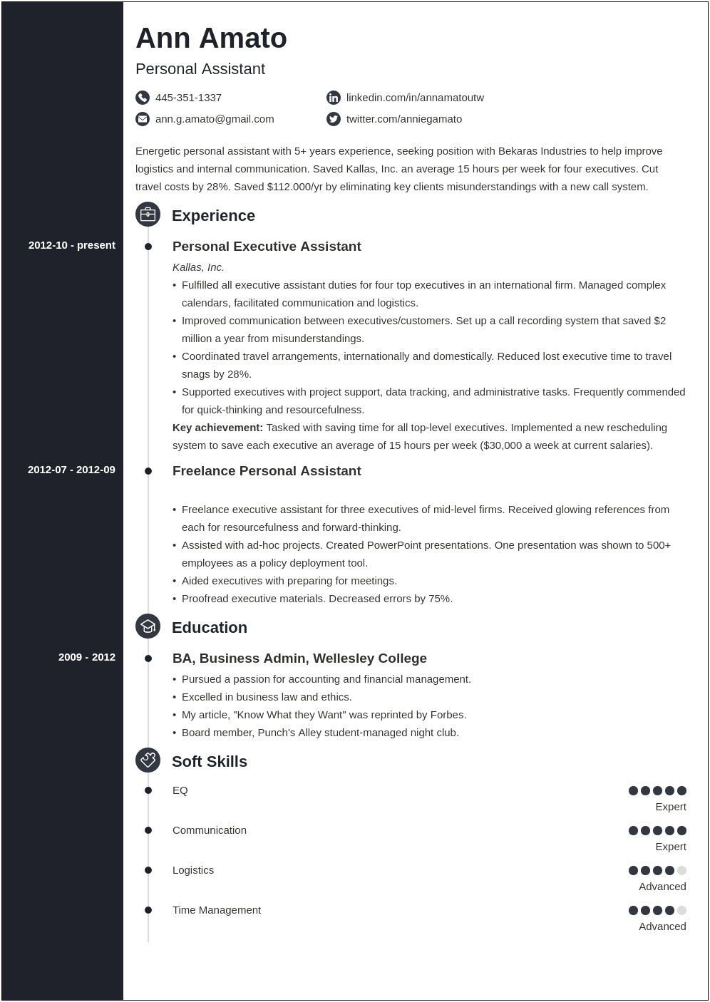 10 Years It Experience Resume Samples