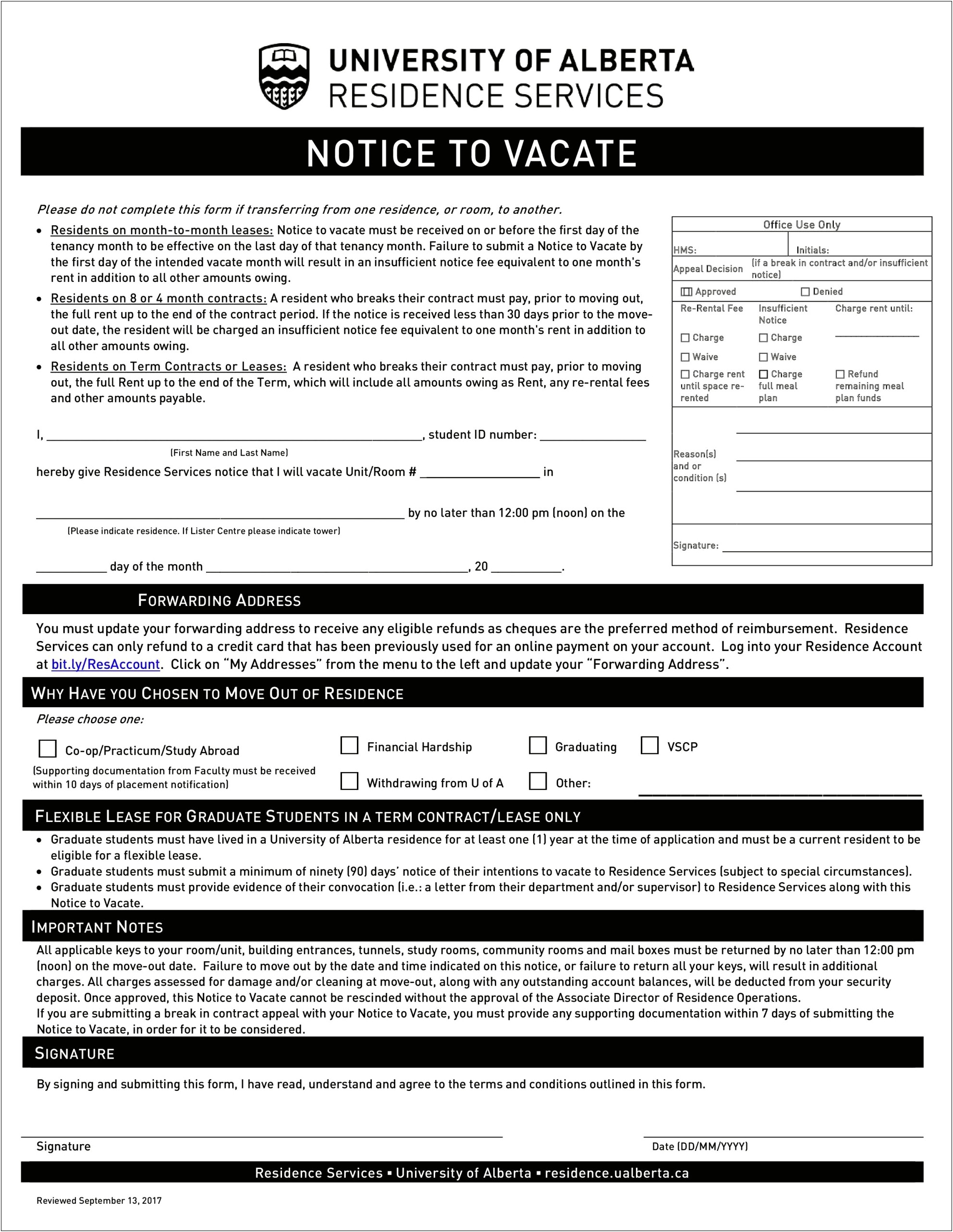 60 Day Notice Letter To Landlord Template Download