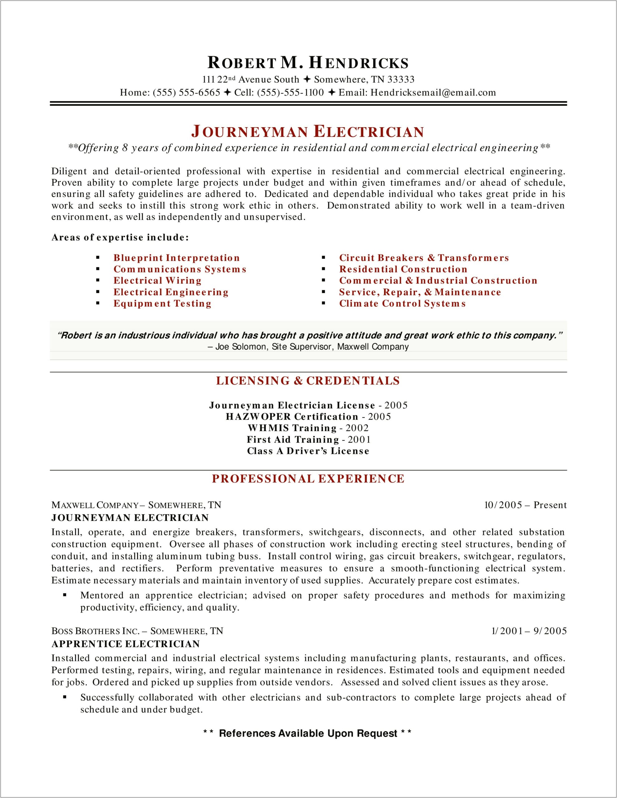 Ability To Work Well With Others Resume