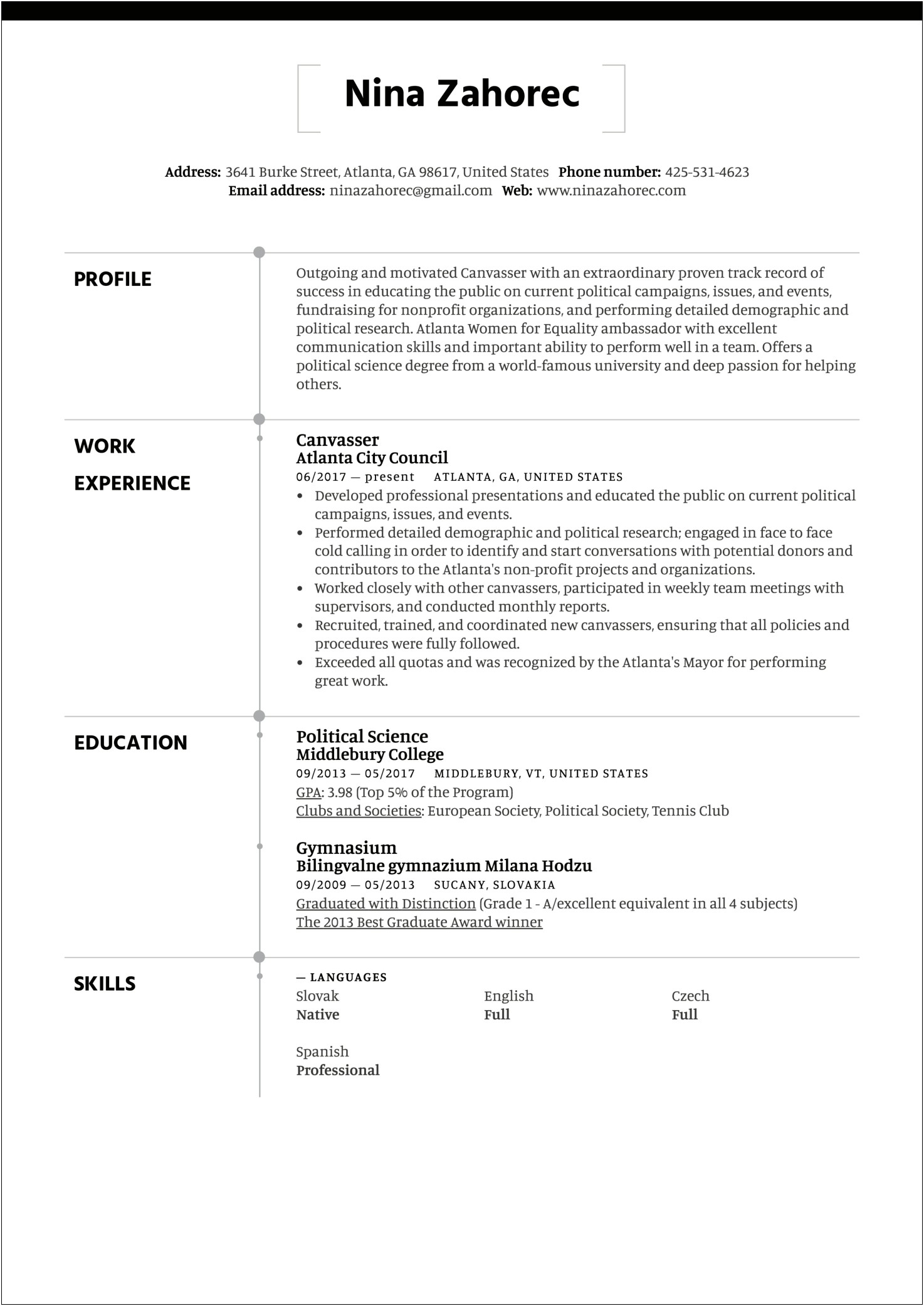 Ability To Work With Others Resume