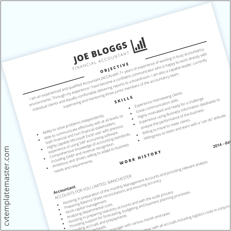 Accounting Skills And Knowledge In Resume
