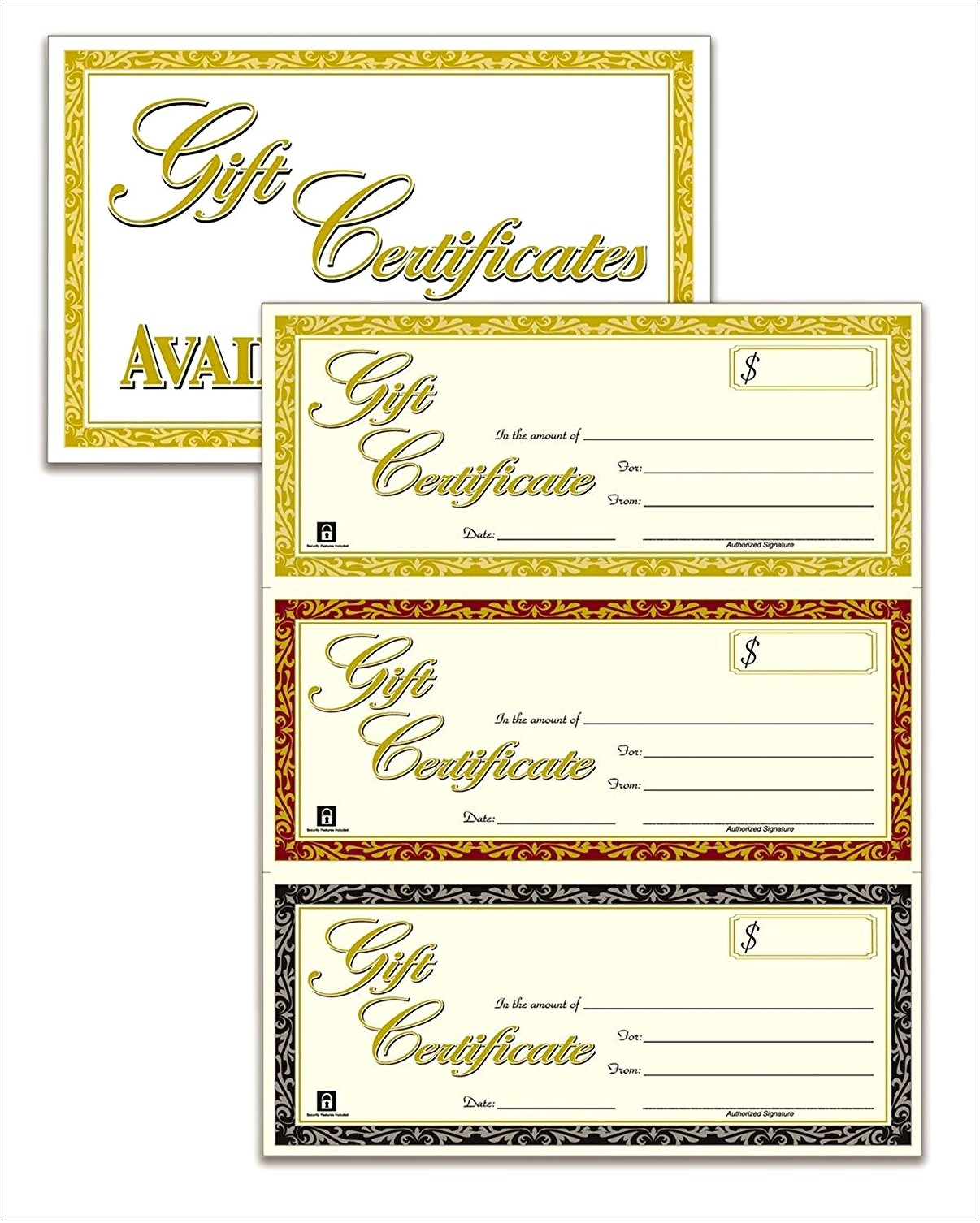 Adams Gift Certificates Gftlz Template Download