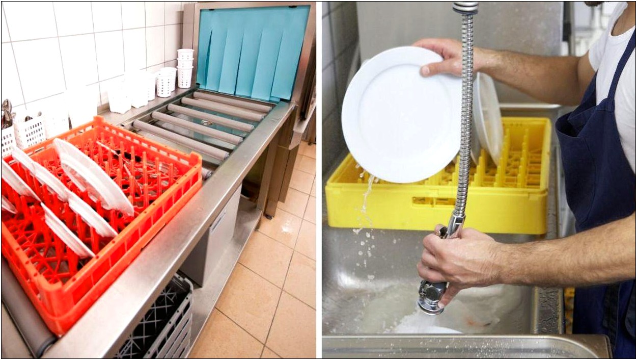 Adding A Dishwashing Job To Resume