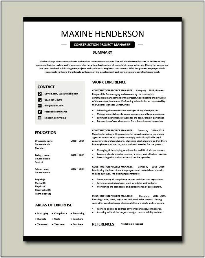 Adding Work In Progress Projects On Resume