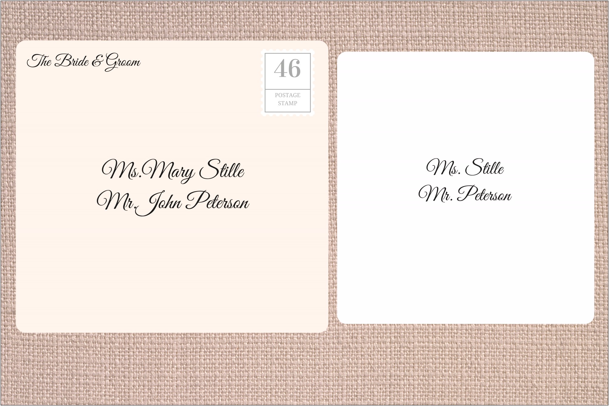 Address Wedding Invitation Envelopes Without Mr And Mrs