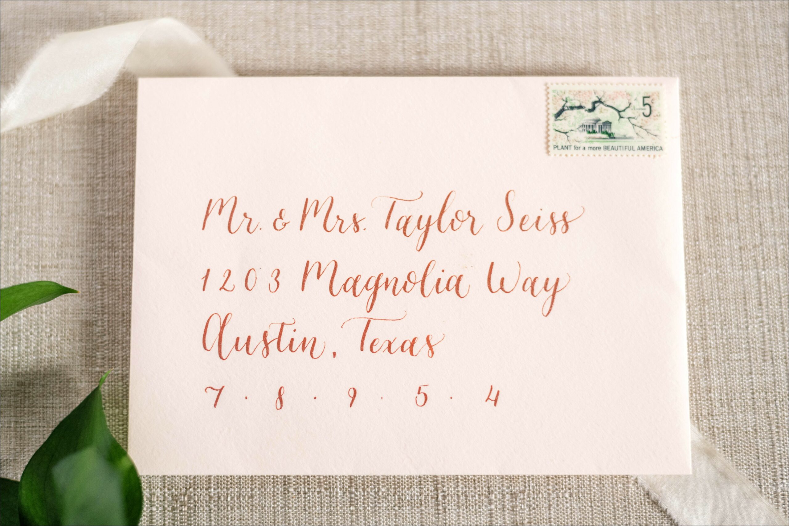Address Wedding Invitations With Mailing Address