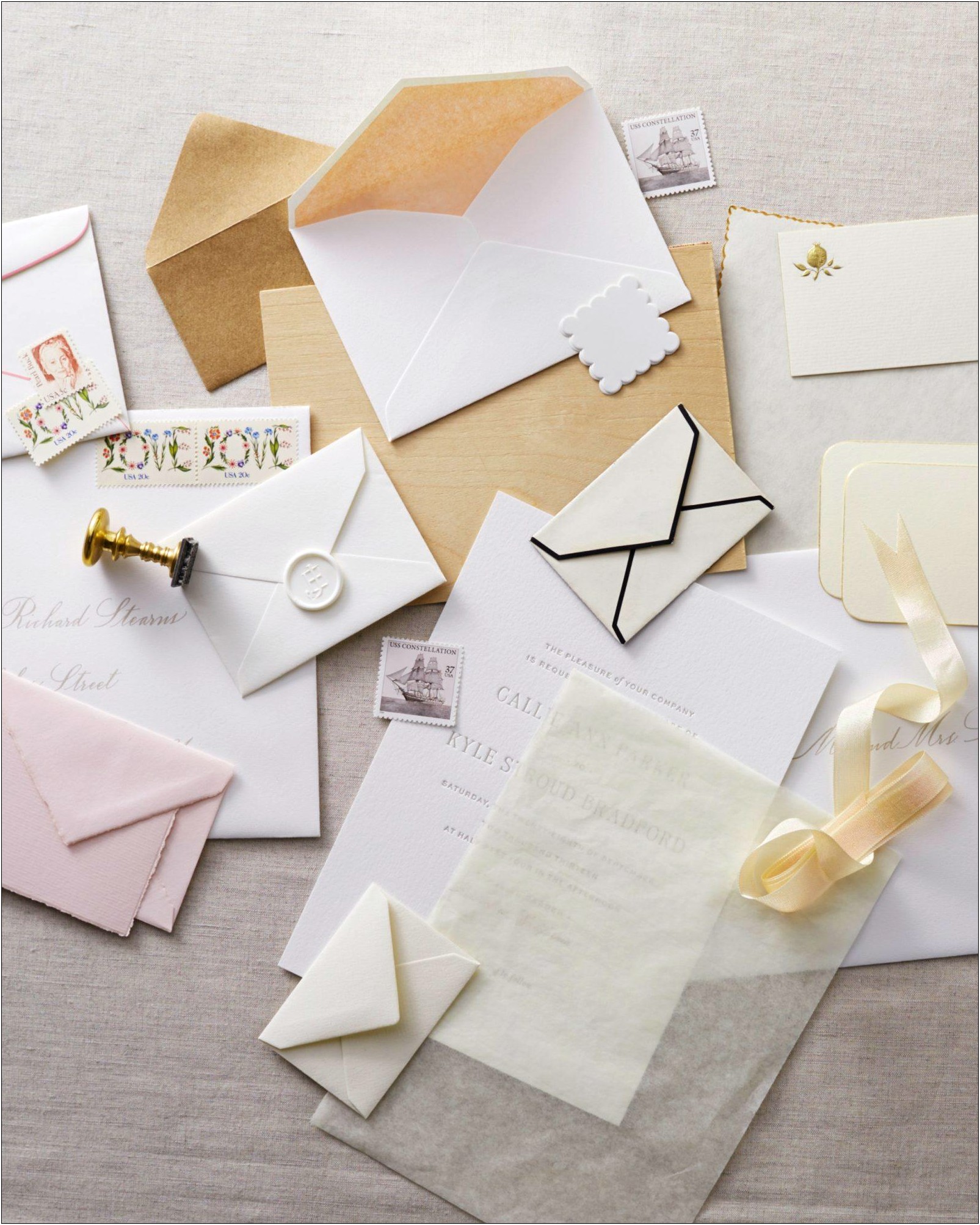 Addressing Outer Envelopes For Wedding Invitations No Inner