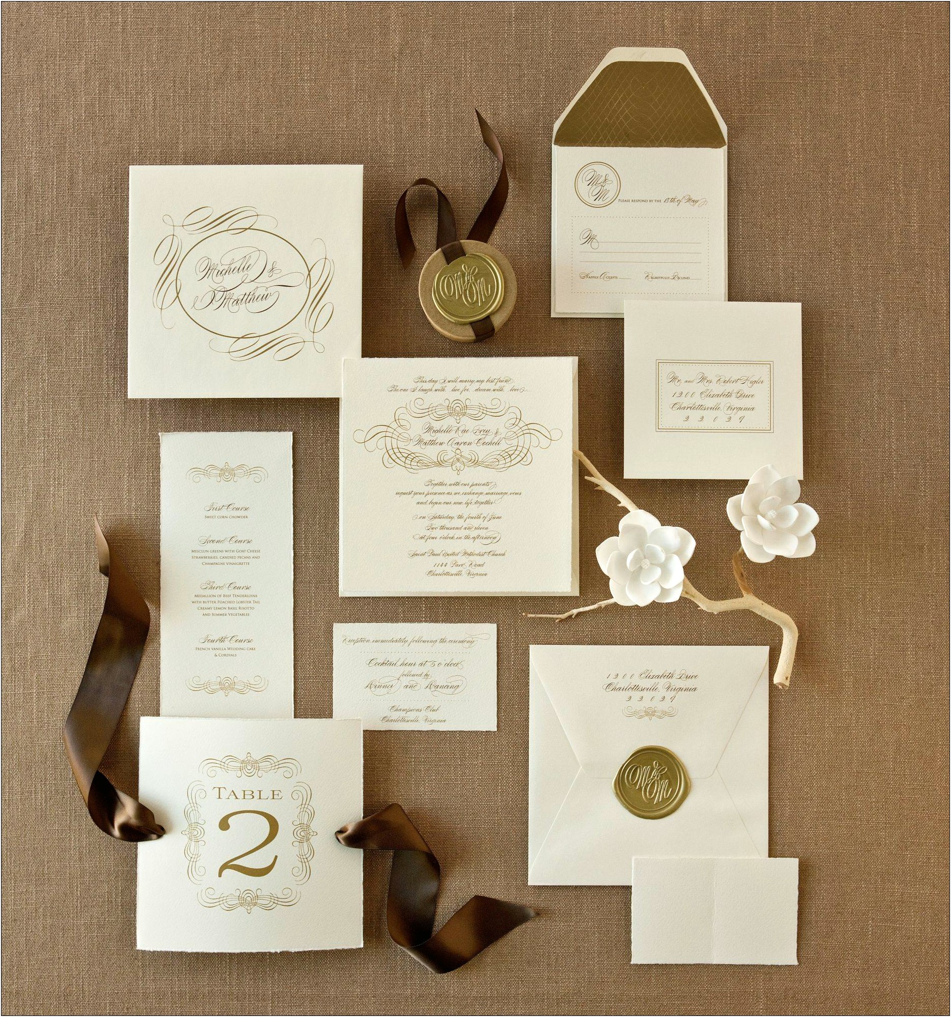 Addressing Wedding Invitation Etiquette Inner Envelope