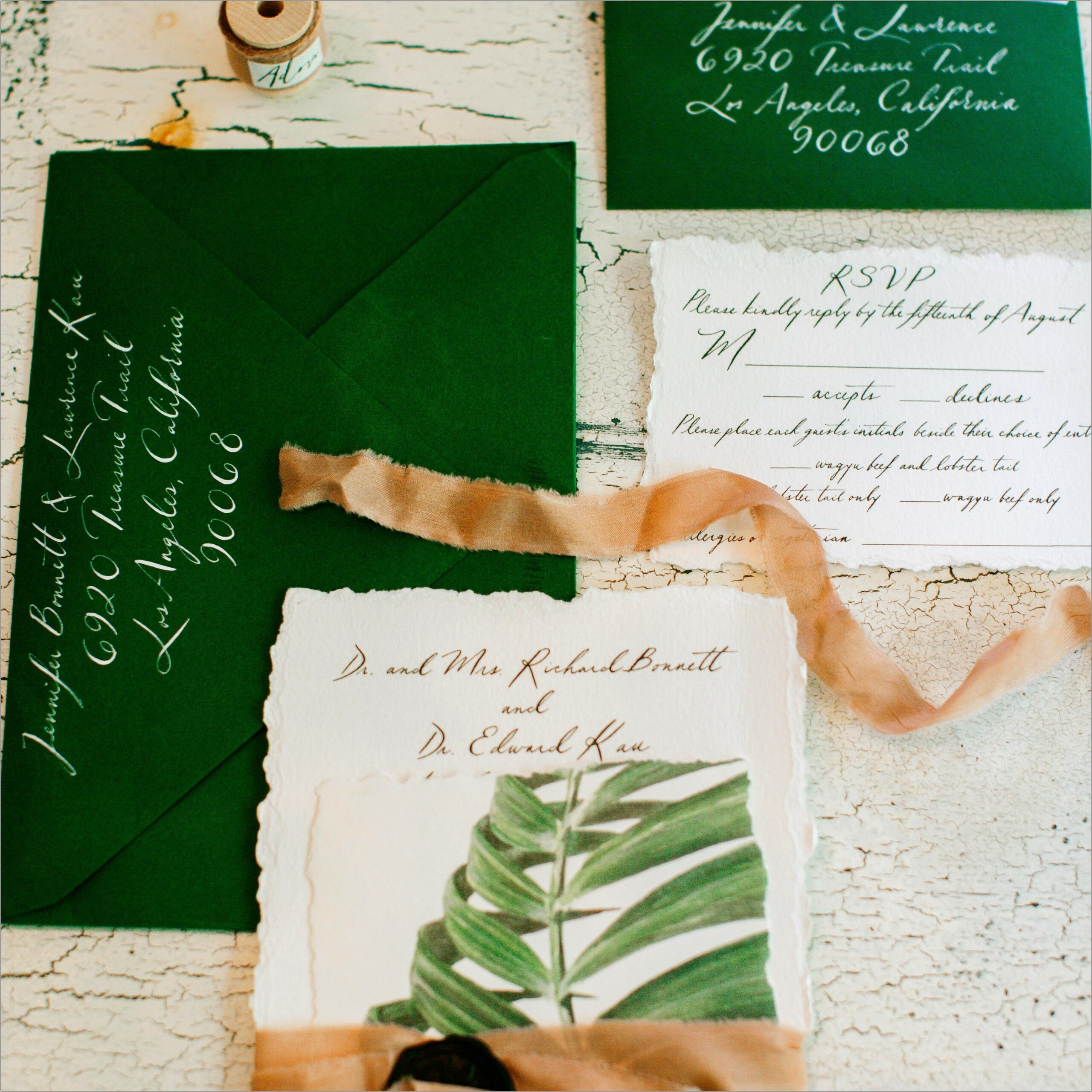 Addressing Wedding Invitations To Person And Guest
