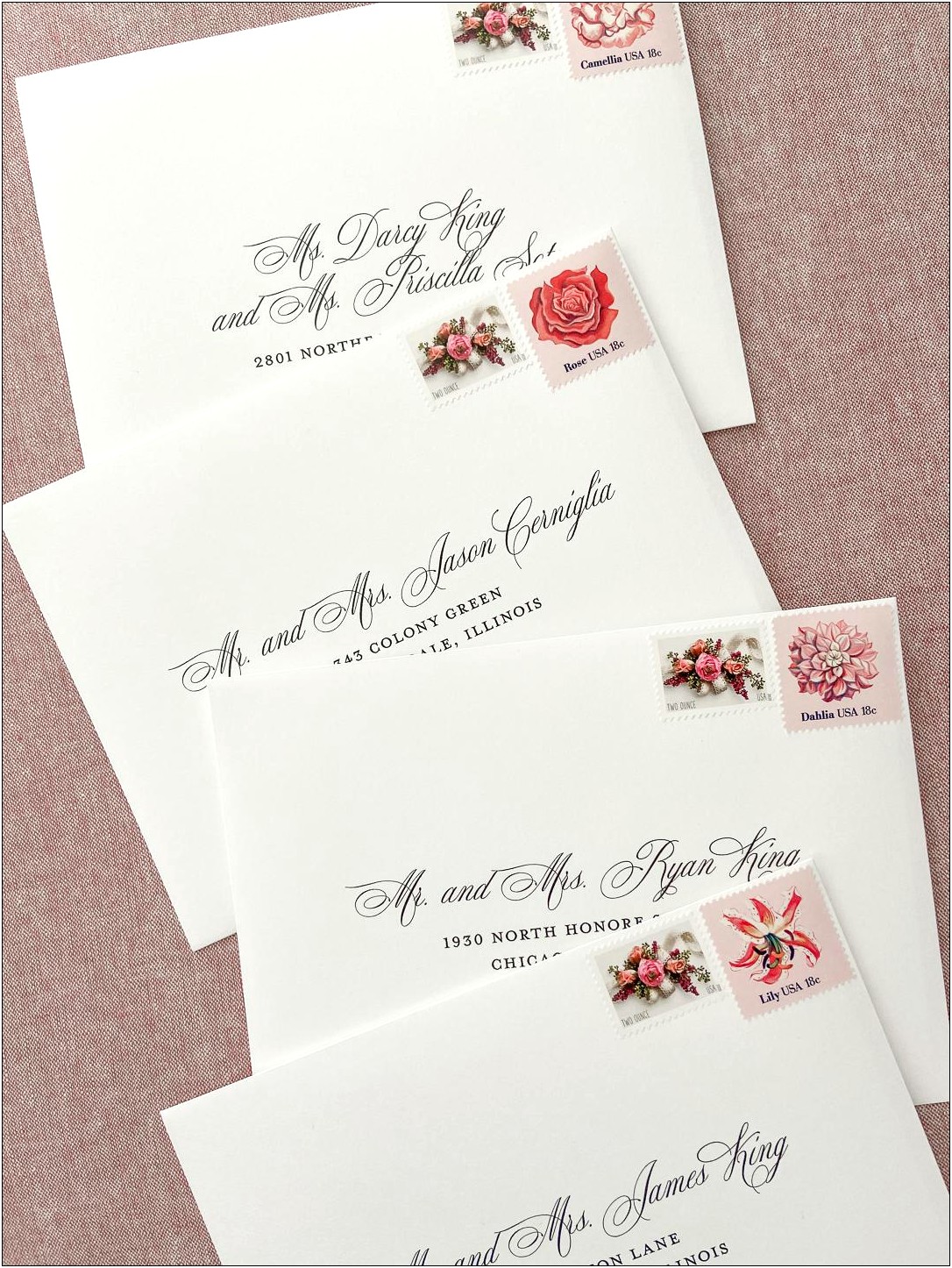 Addressing Wedding Invites To Married Couples