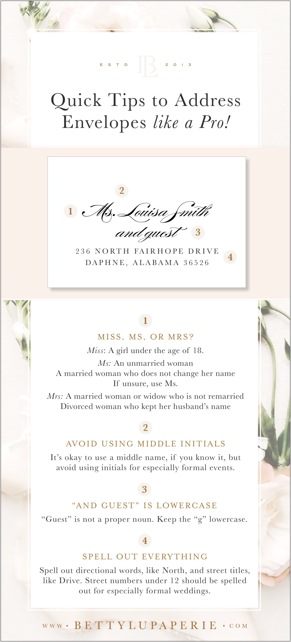 Addressing Wedding Invites With Ms Miss