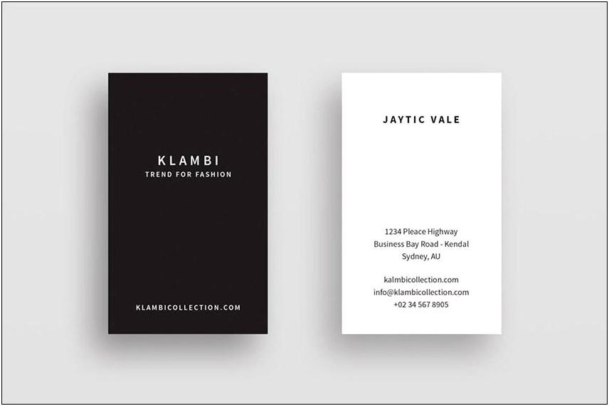 Adobe Indesign Business Card Template Download