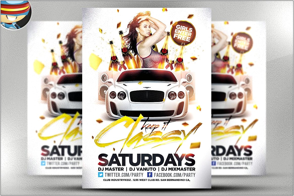 After Hours Party Flyer Template Download