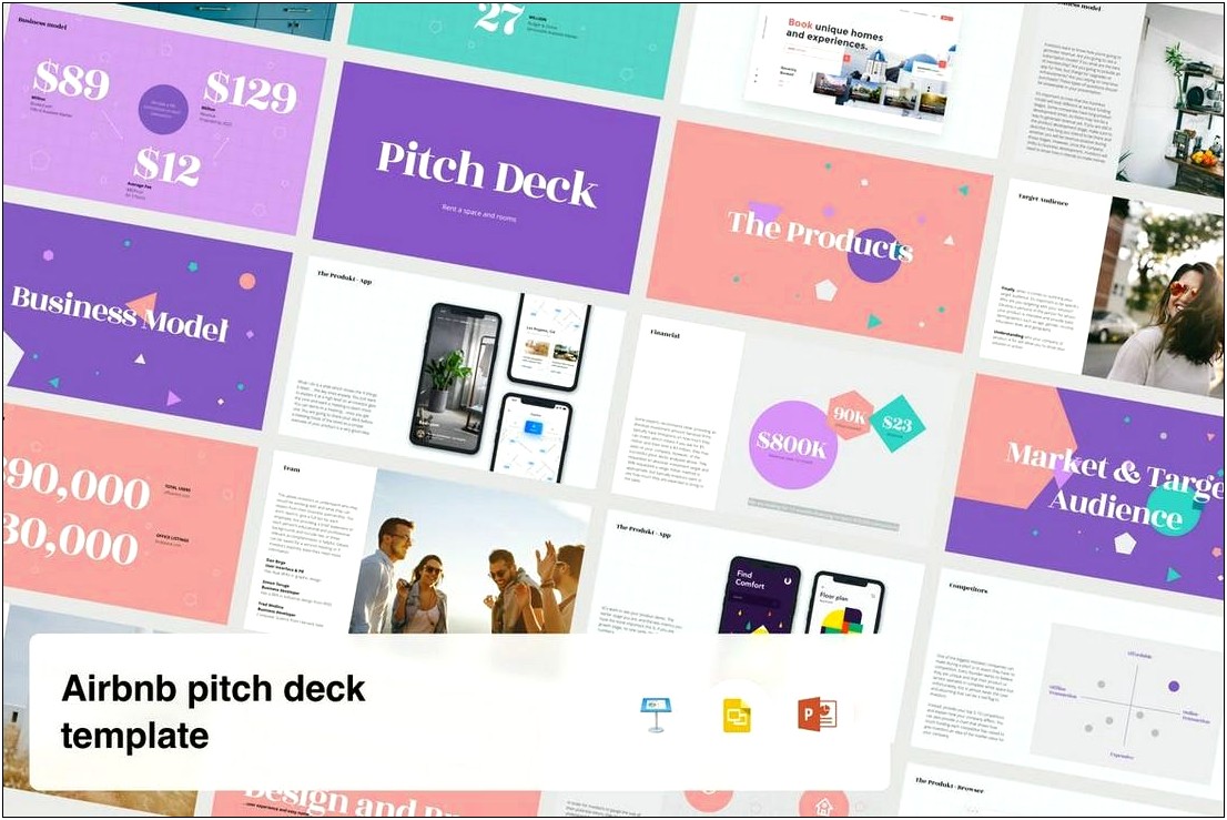 Airbnb Pitch Deck Template Ppt Download