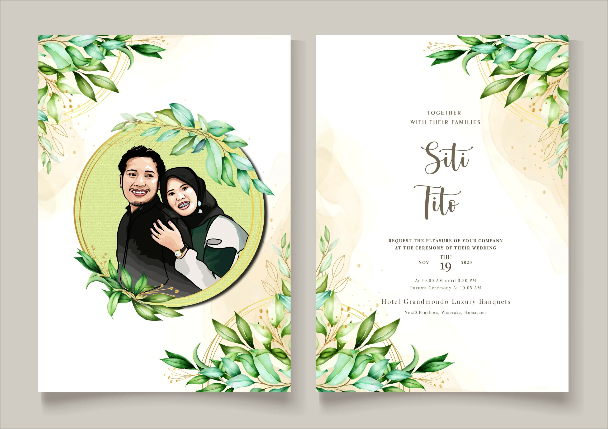 Alamy Luxury And Elegant Wedding Invitation Graphicex