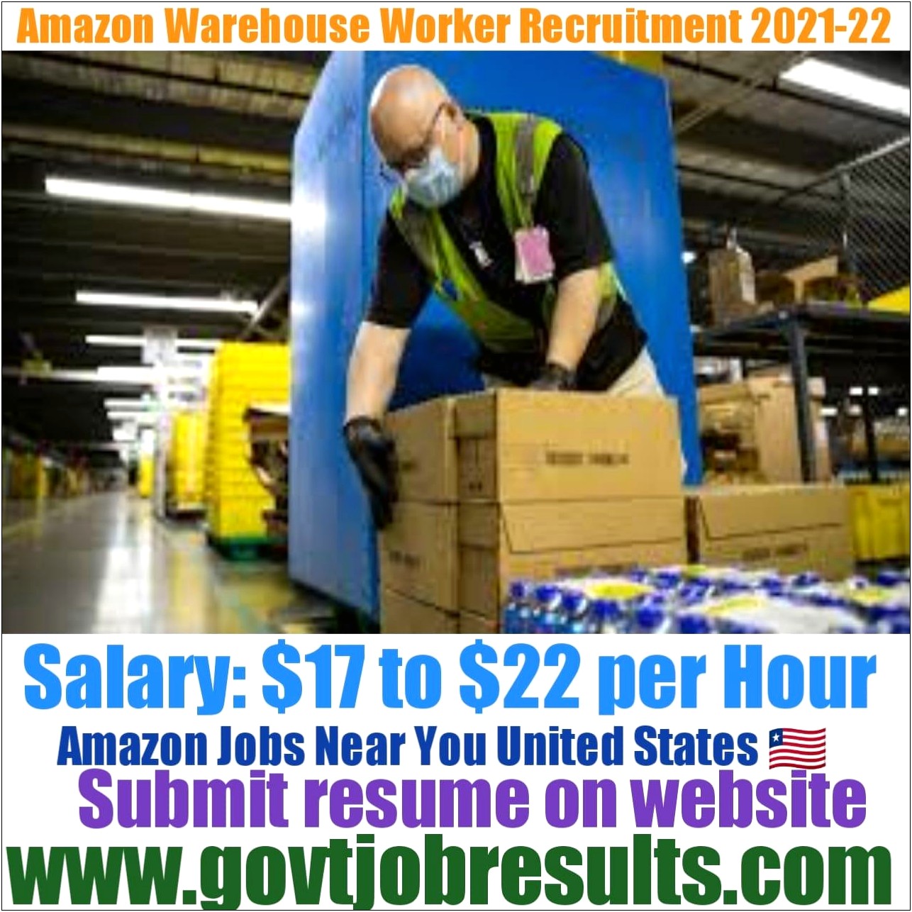 Amazon Warehouse Worker Job Description Resume