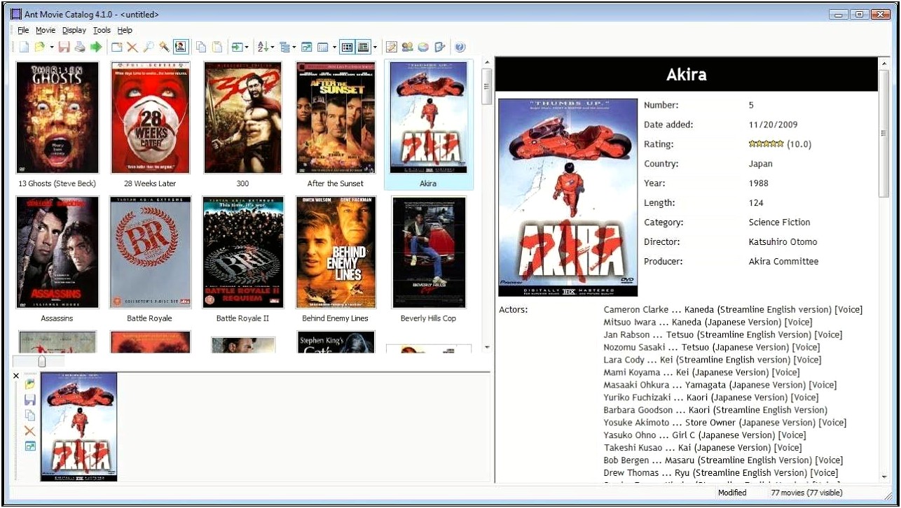 Ant Movie Catalog Html Templates Download