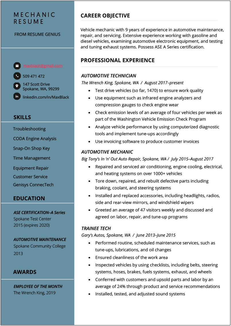 Are Objectives Still Used On Resumes 2017