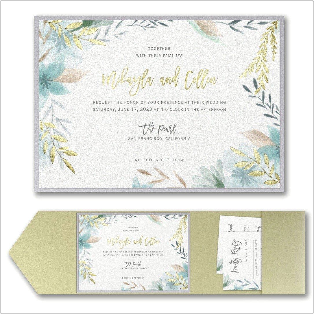 Artco Printing Format For Wedding Invitations