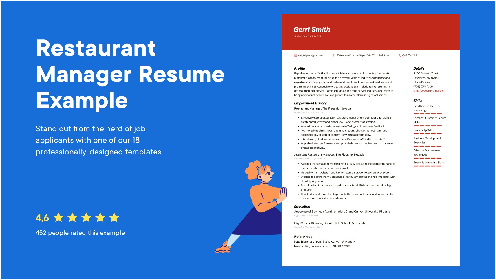 Assistant Restaurant Manager Duties And Responsibilities For Resume