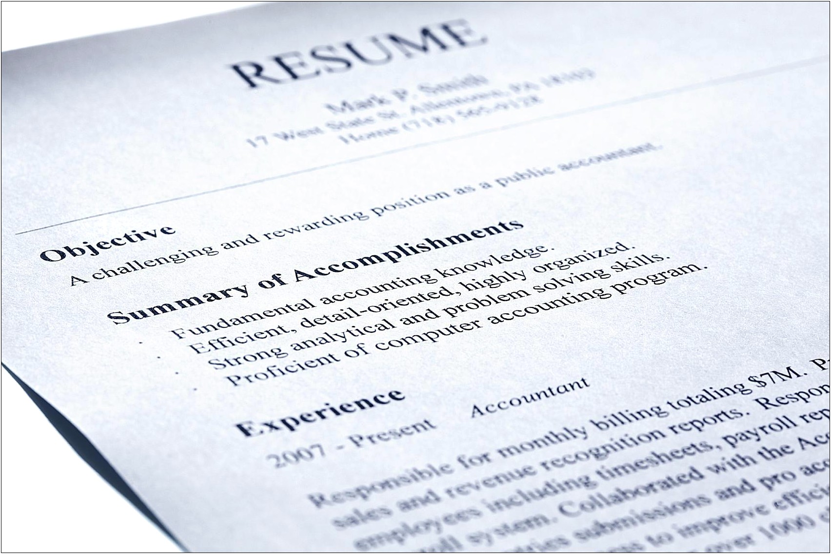 Associate In Information Technology Resume Sample