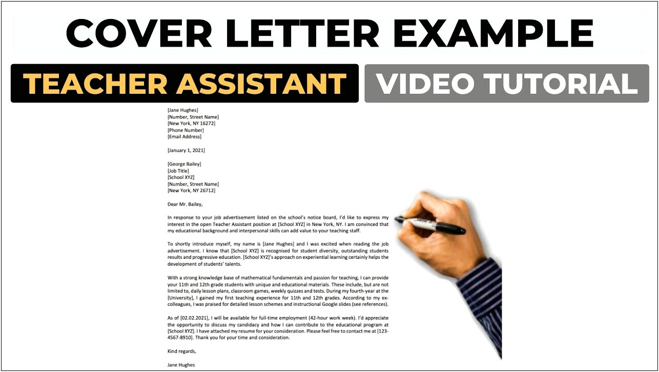 Attach Cover Letter And Resume Separately