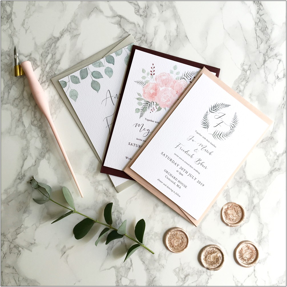 Average Cost Of Wedding Invitations For 300 People