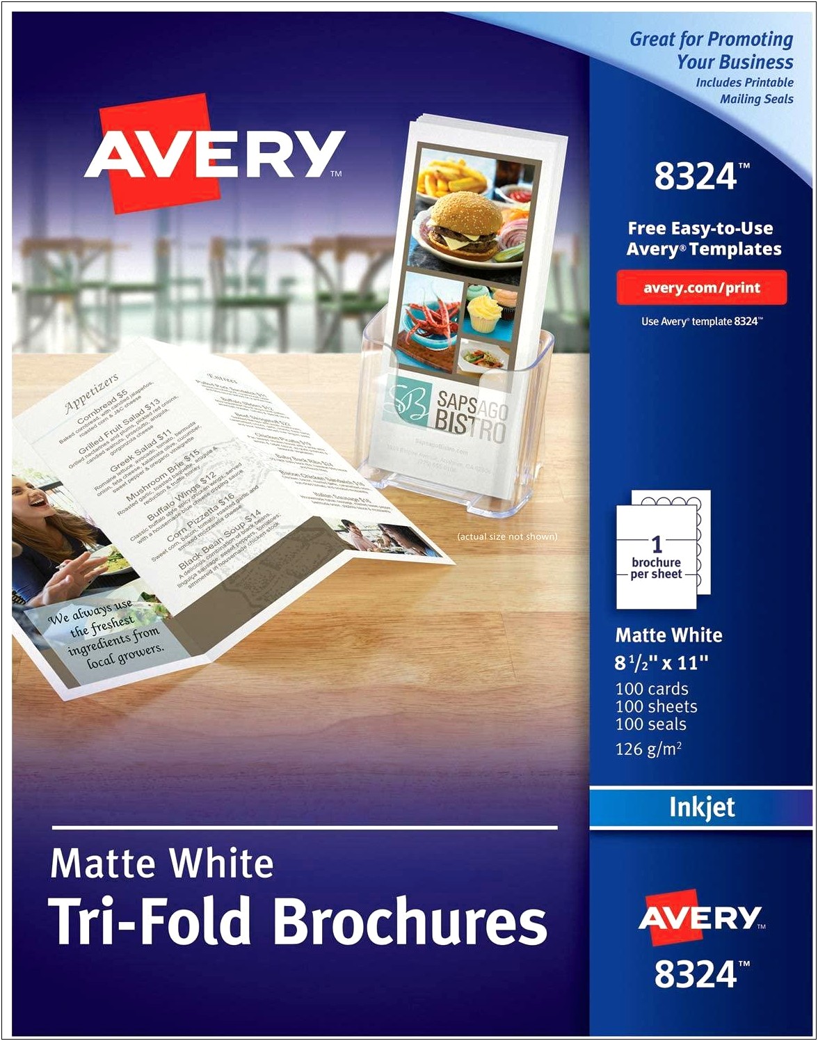 Avery Tri Fold Template Download For Word