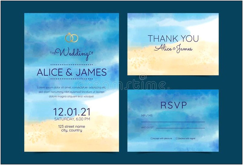 Backgrounds For Beach Wedding Invitation Cards