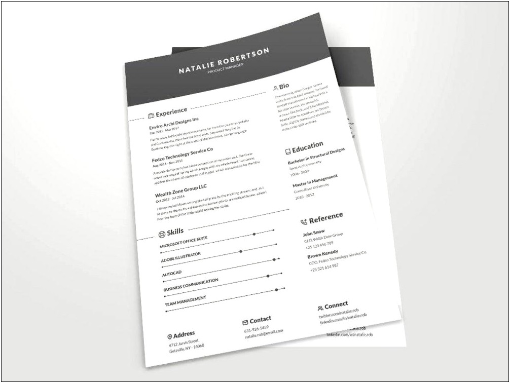 Basic Resume Template Microsoft Word 2010