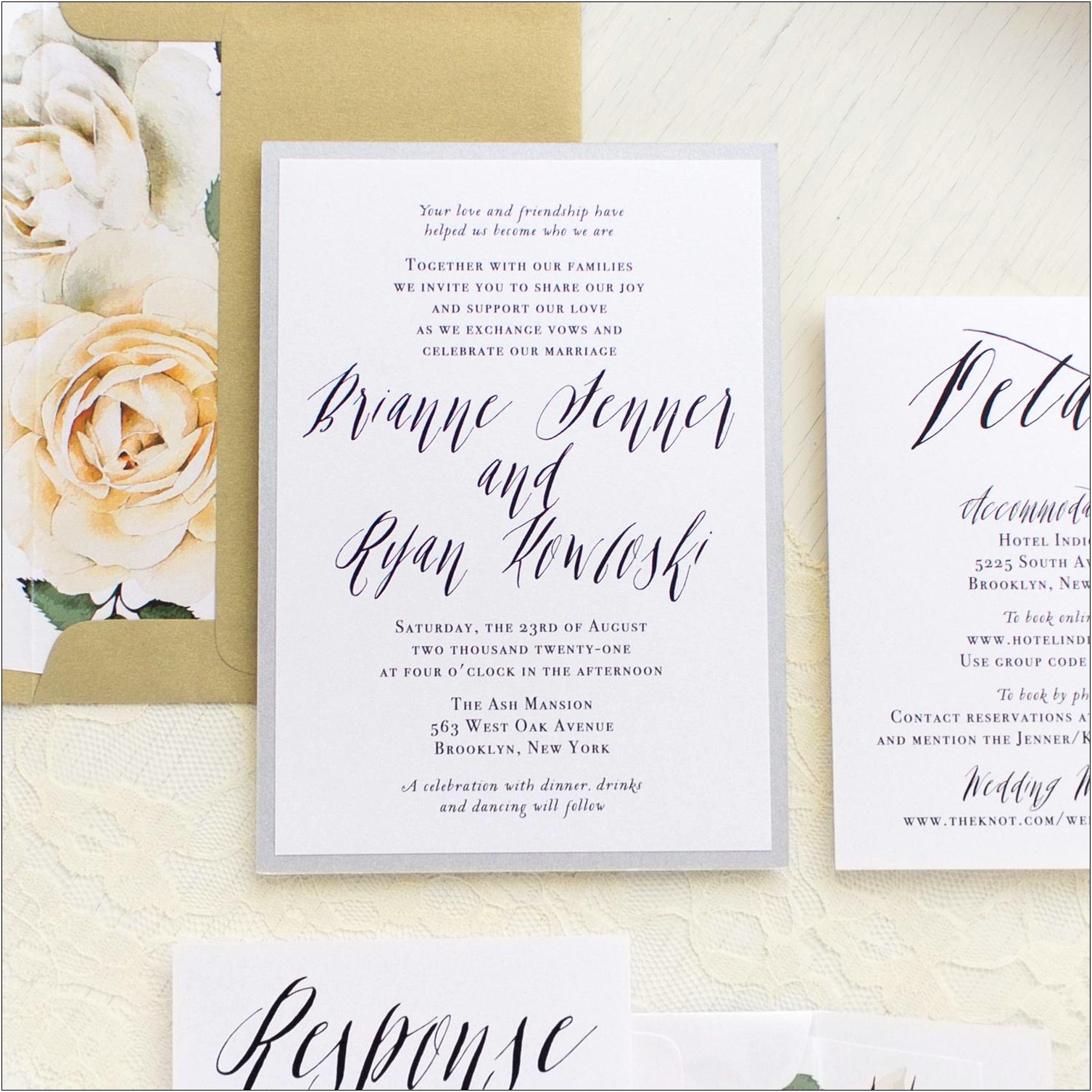 Best All Caps Font For Wedding Invitation