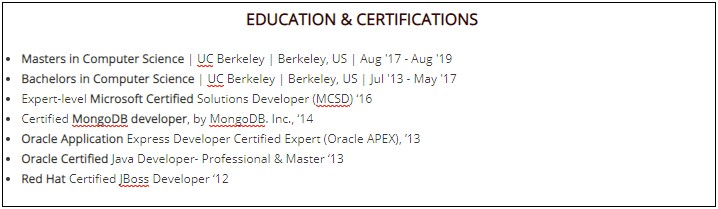 Best Certifications To Add To Resume
