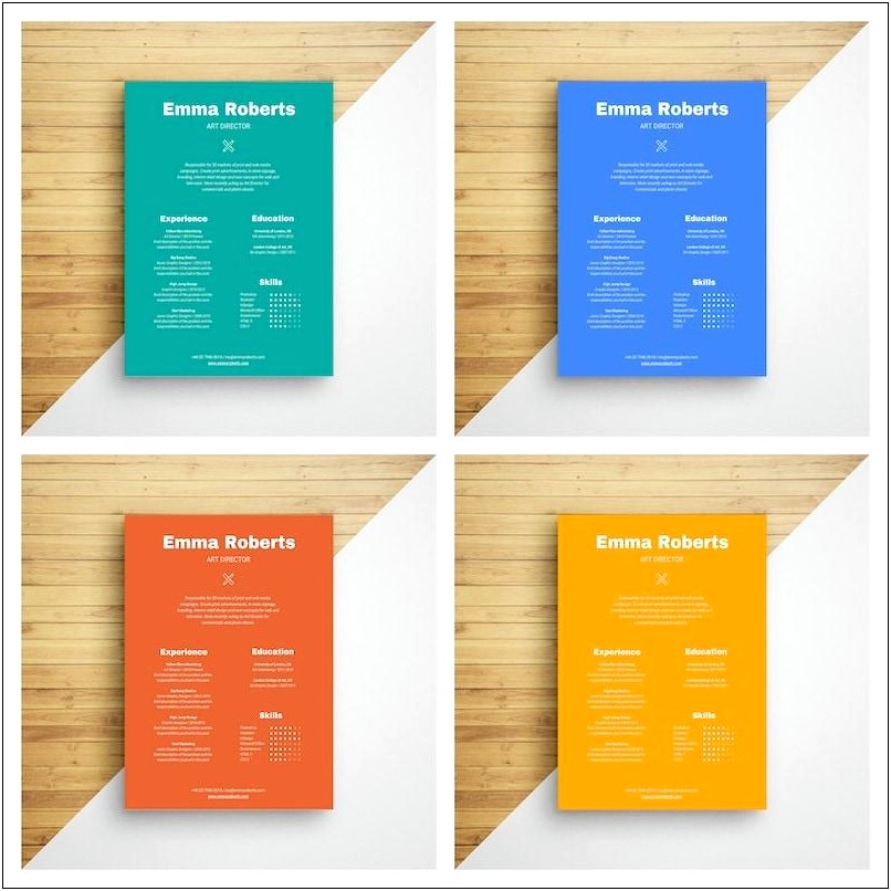 Best Colors To Have On A Resume
