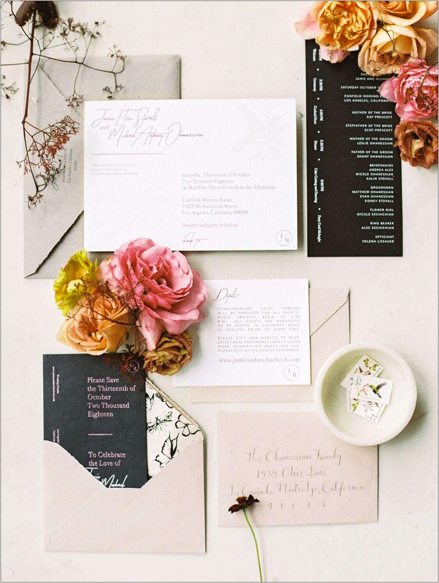 Best Font Color For Wedding Invitations
