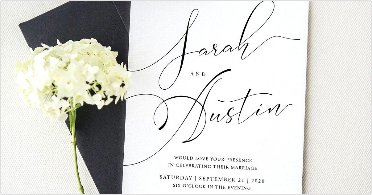 Best Font For Wedding Invitations On Word