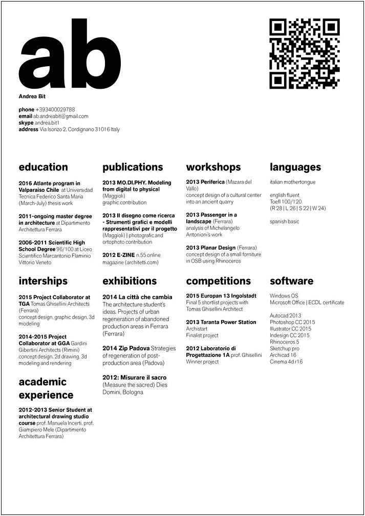 Best Fonts For Cutting Edge Resume