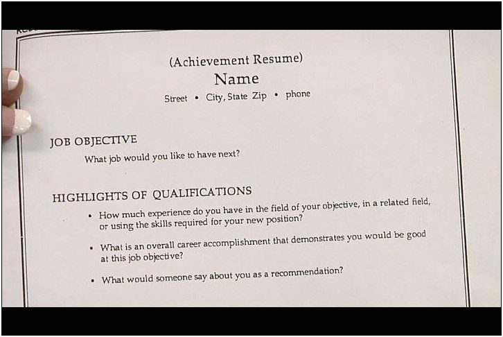 Best Objective For Resume For Part Time Job