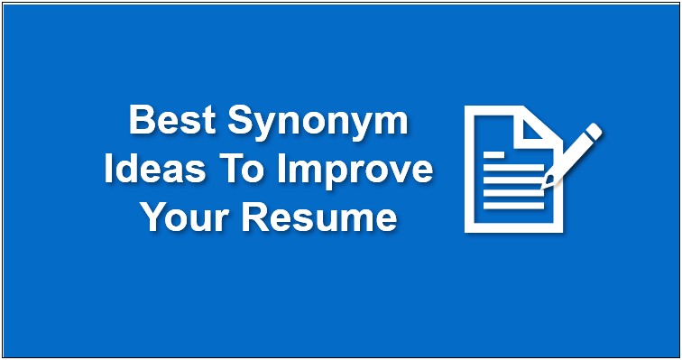 Best Phrases To Use On Resume
