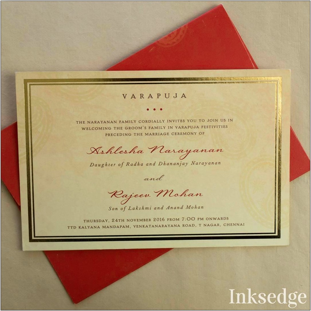 Best Place To Buy Wedding Invitations In Chennai