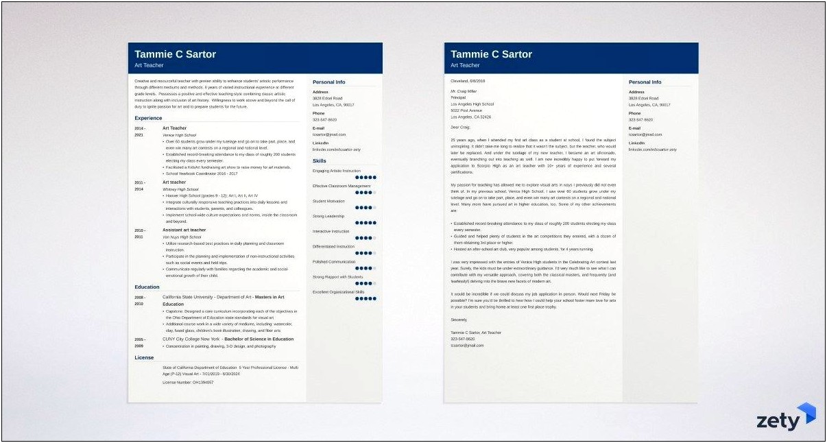 Best Resume Cover Letter Fonts For Executive Positions