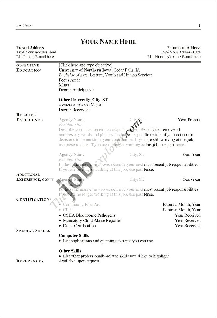 Best Resume Profile Examples For Finance