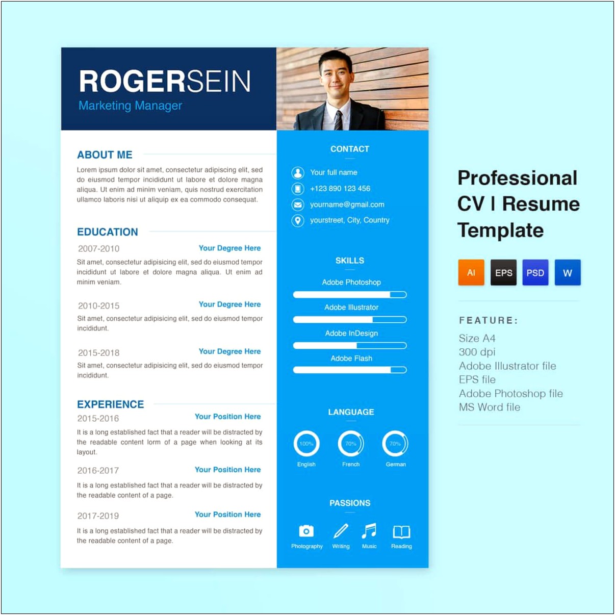 Best Resume Templates 2019 Free Download