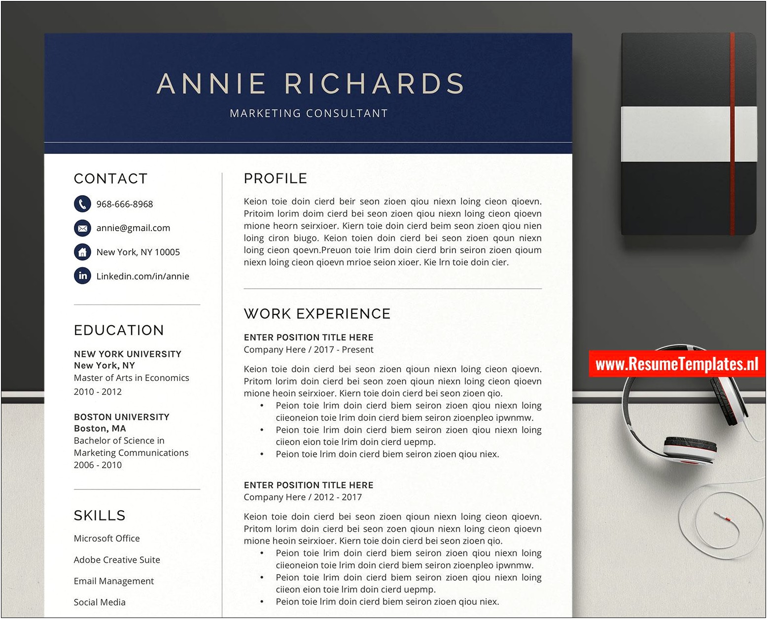 Best Resume Templates In Word Format