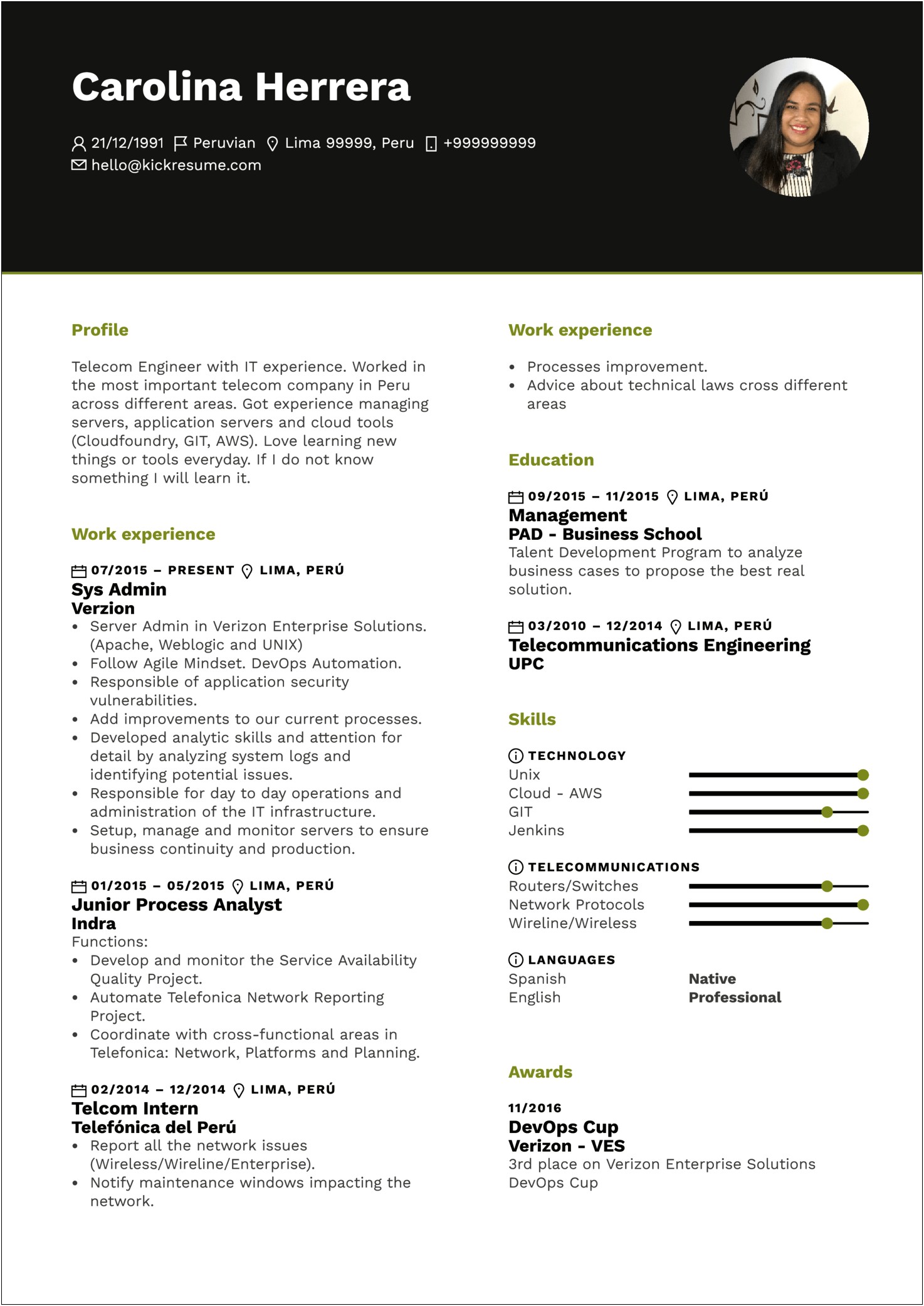 Best Resume To Apply For A Job