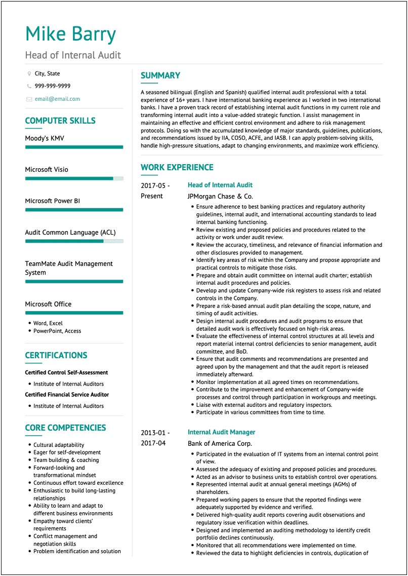 Best Skills And Competencies For Resume