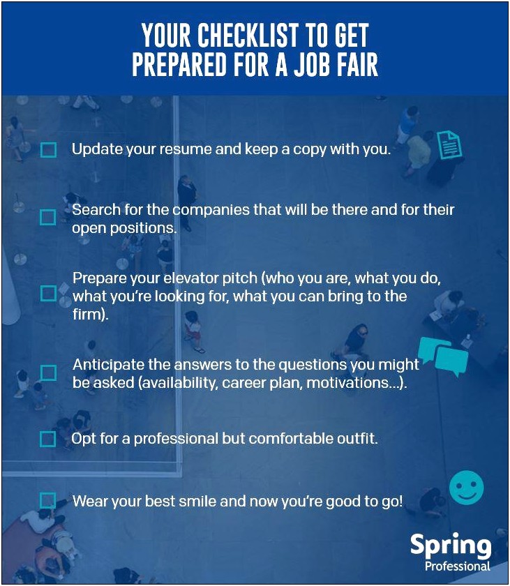 Best Type Of Resume For Job Fair