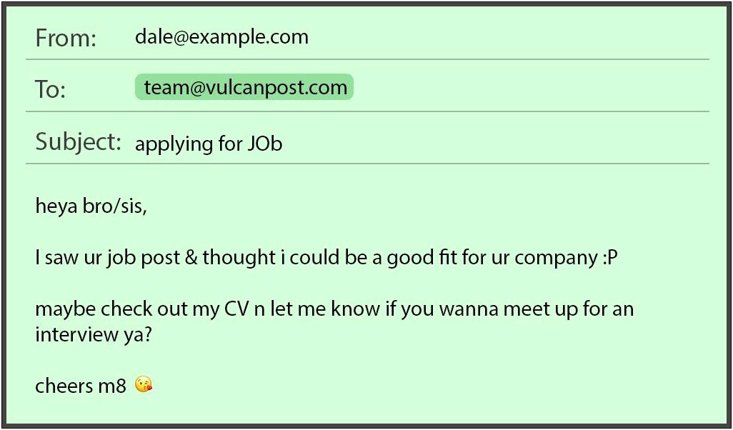 Best Way To Submit Resume Via Email