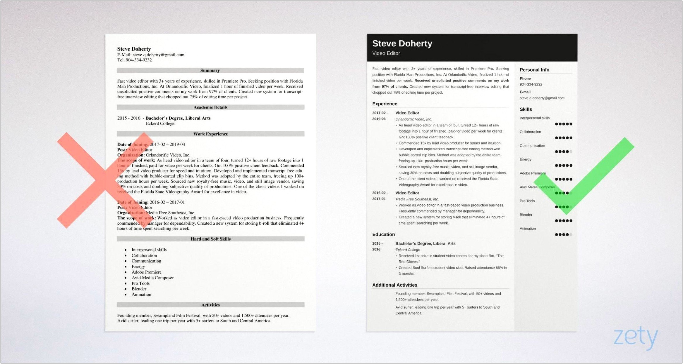 Best Way To Write A Chronological Resume