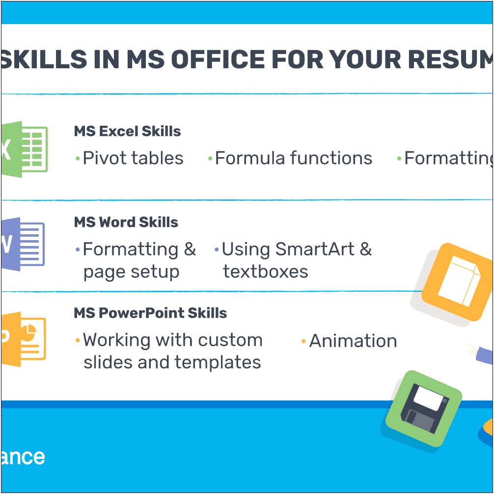 Better Way To Say Computer Skills On Resume